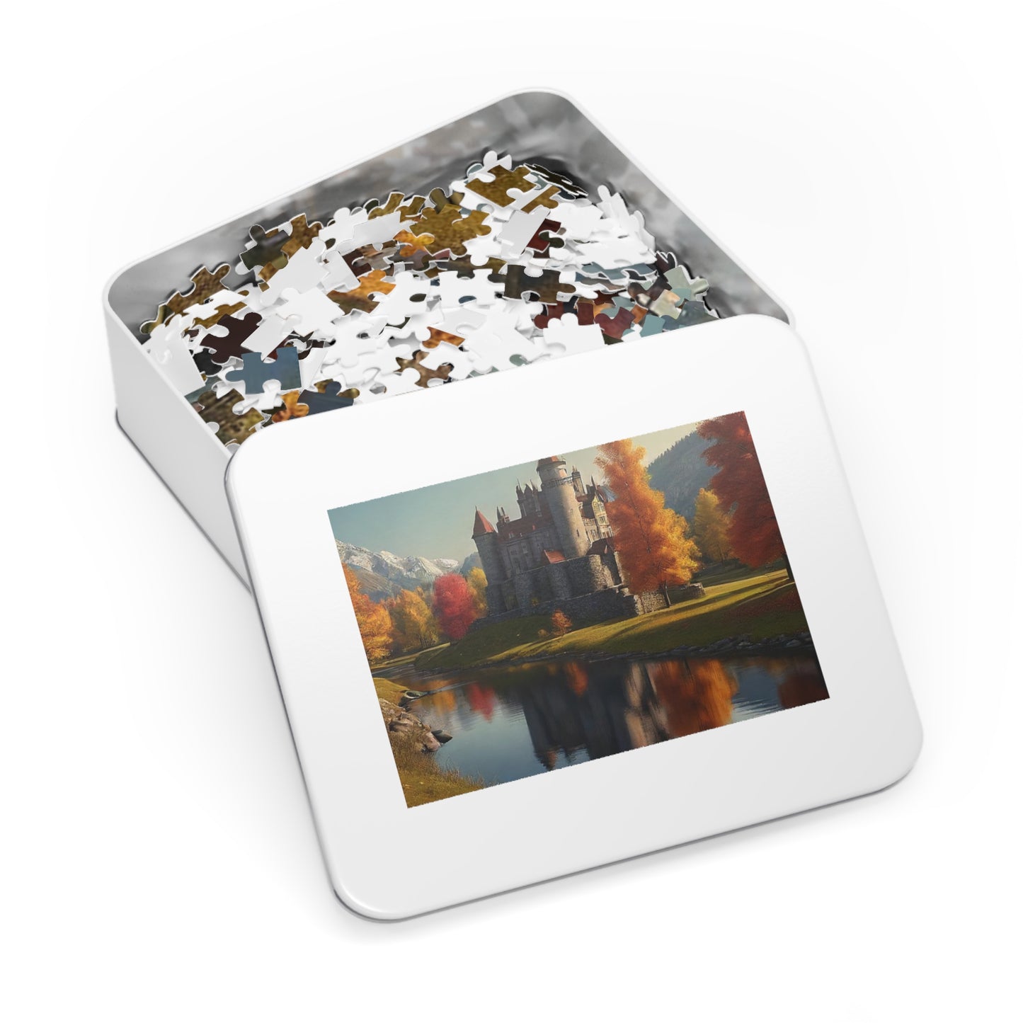 River Castle Jigsaw Puzzle (110,500,1000-Piece)