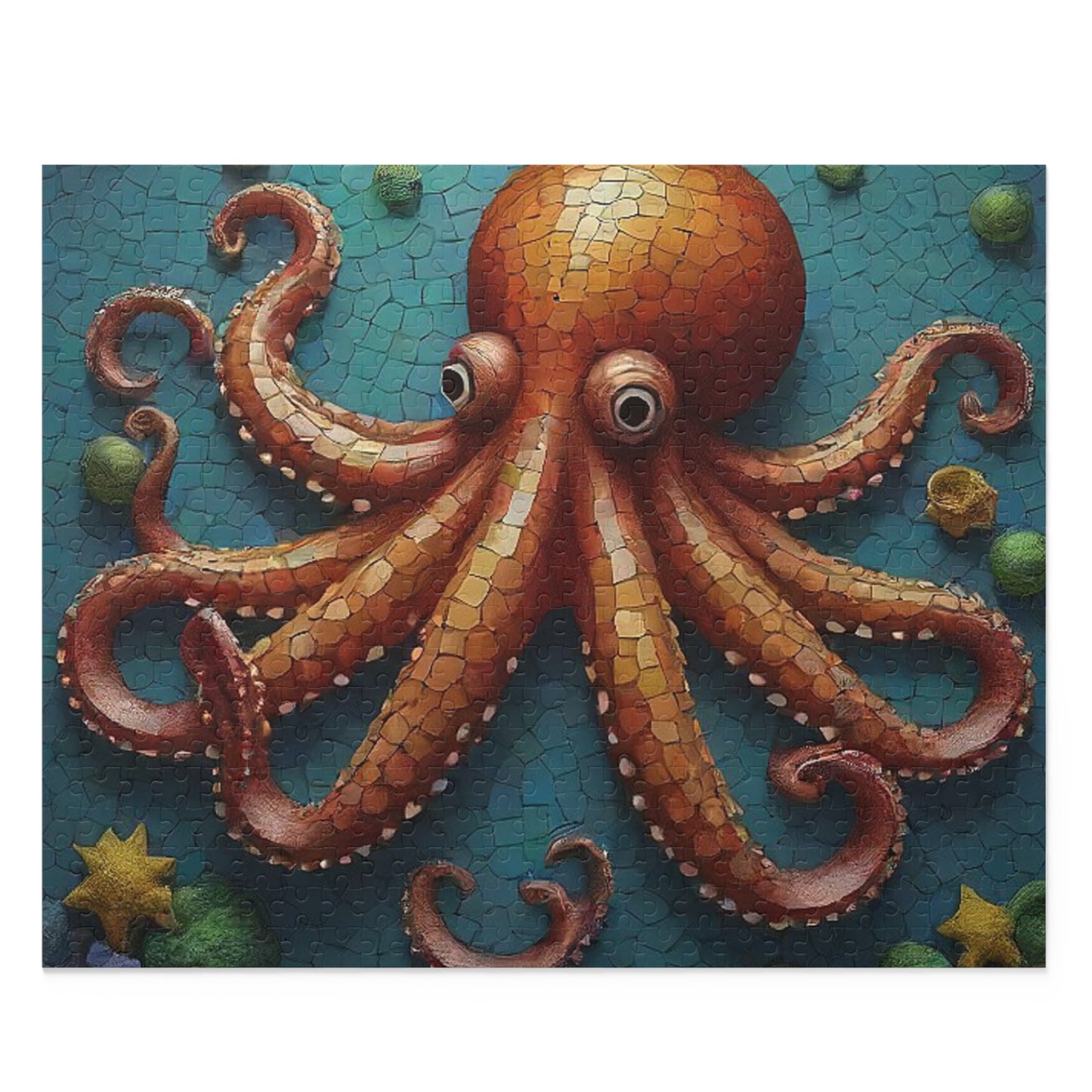 Giant Octopus Puzzle (120, 252, 500-Piece)