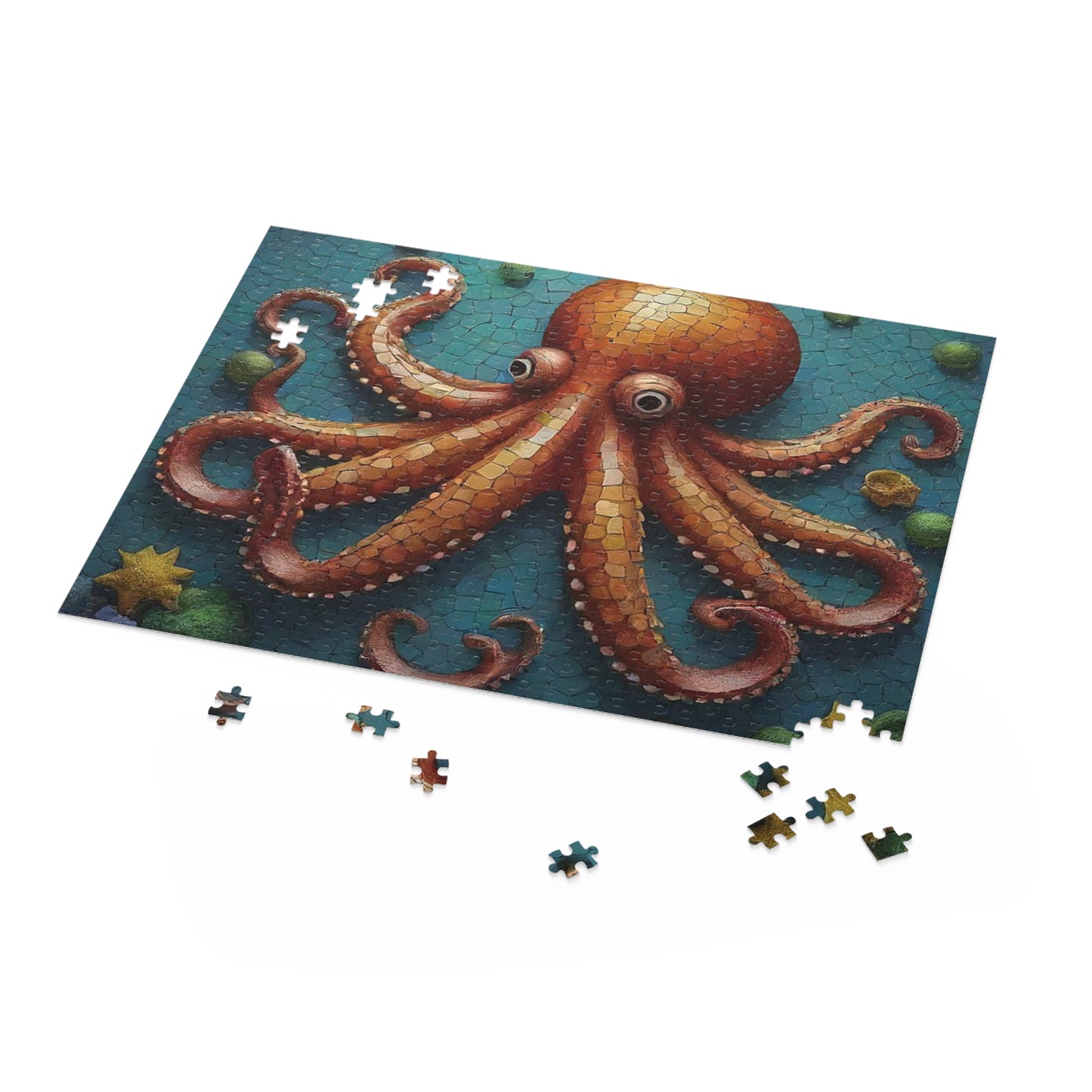 Giant Octopus Puzzle (120, 252, 500-Piece)