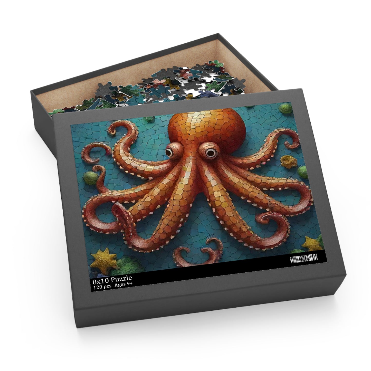 Giant Octopus Puzzle (120, 252, 500-Piece)