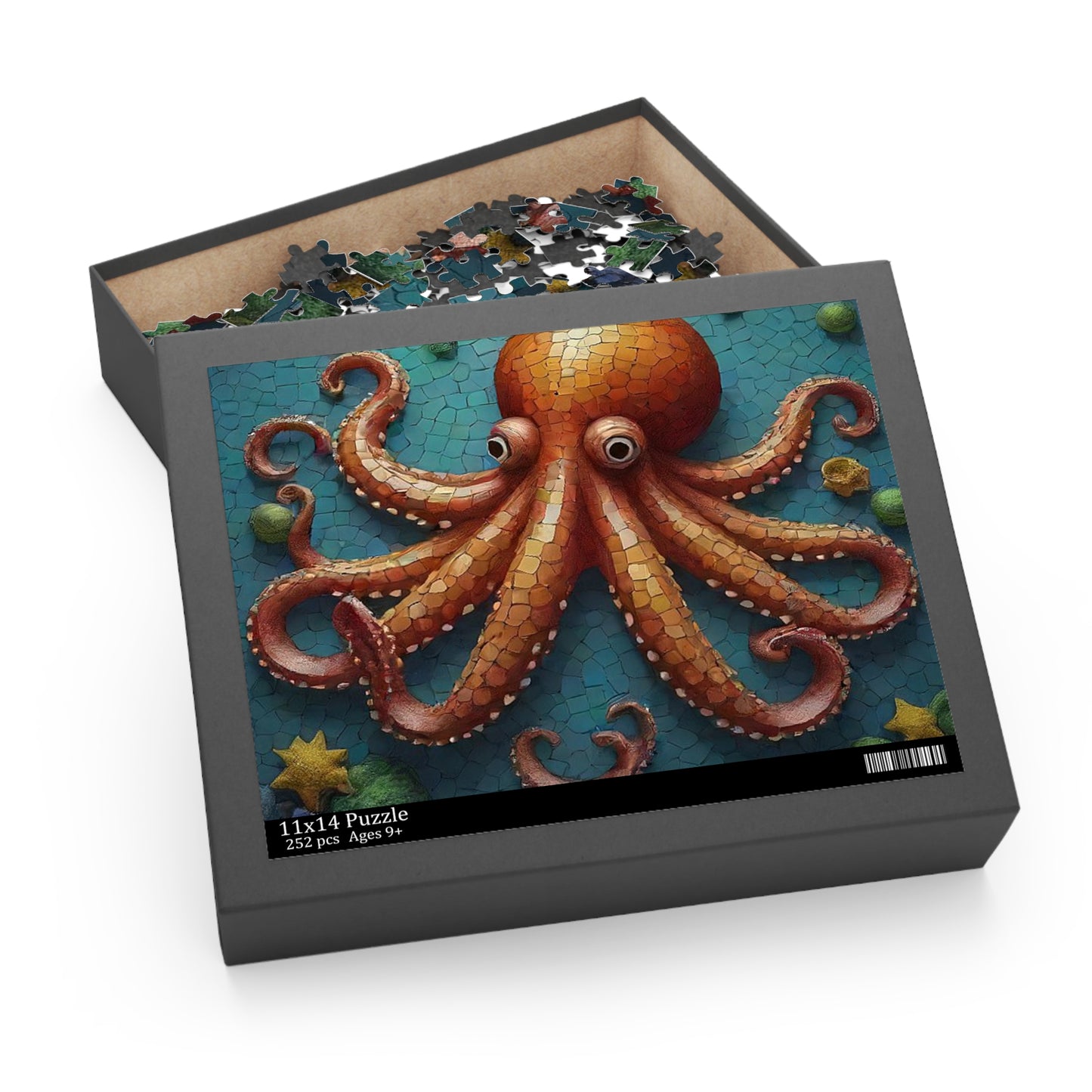 Giant Octopus Puzzle (120, 252, 500-Piece)