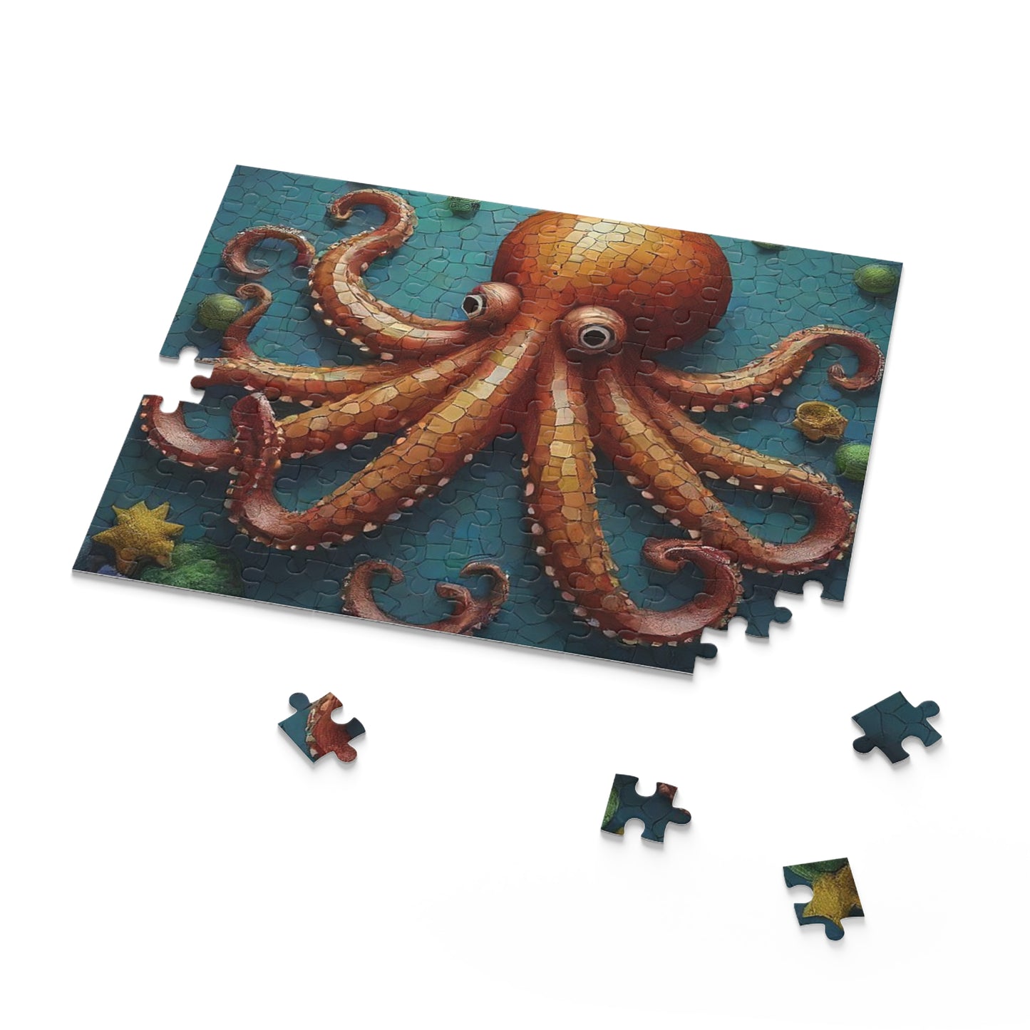 Giant Octopus Puzzle (120, 252, 500-Piece)