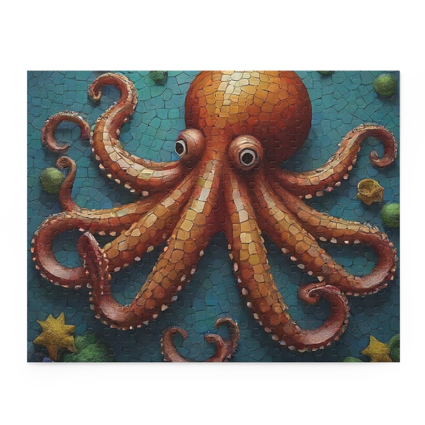 Giant Octopus Puzzle (120, 252, 500-Piece)