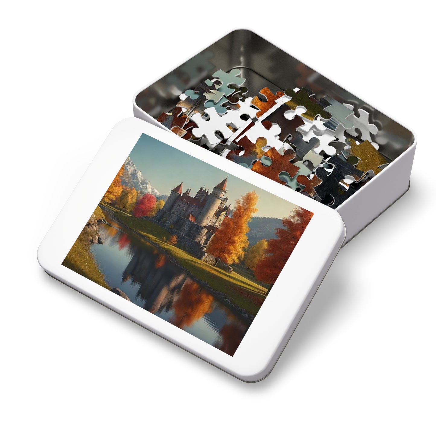 River Castle Jigsaw Puzzle (110,500,1000-Piece)