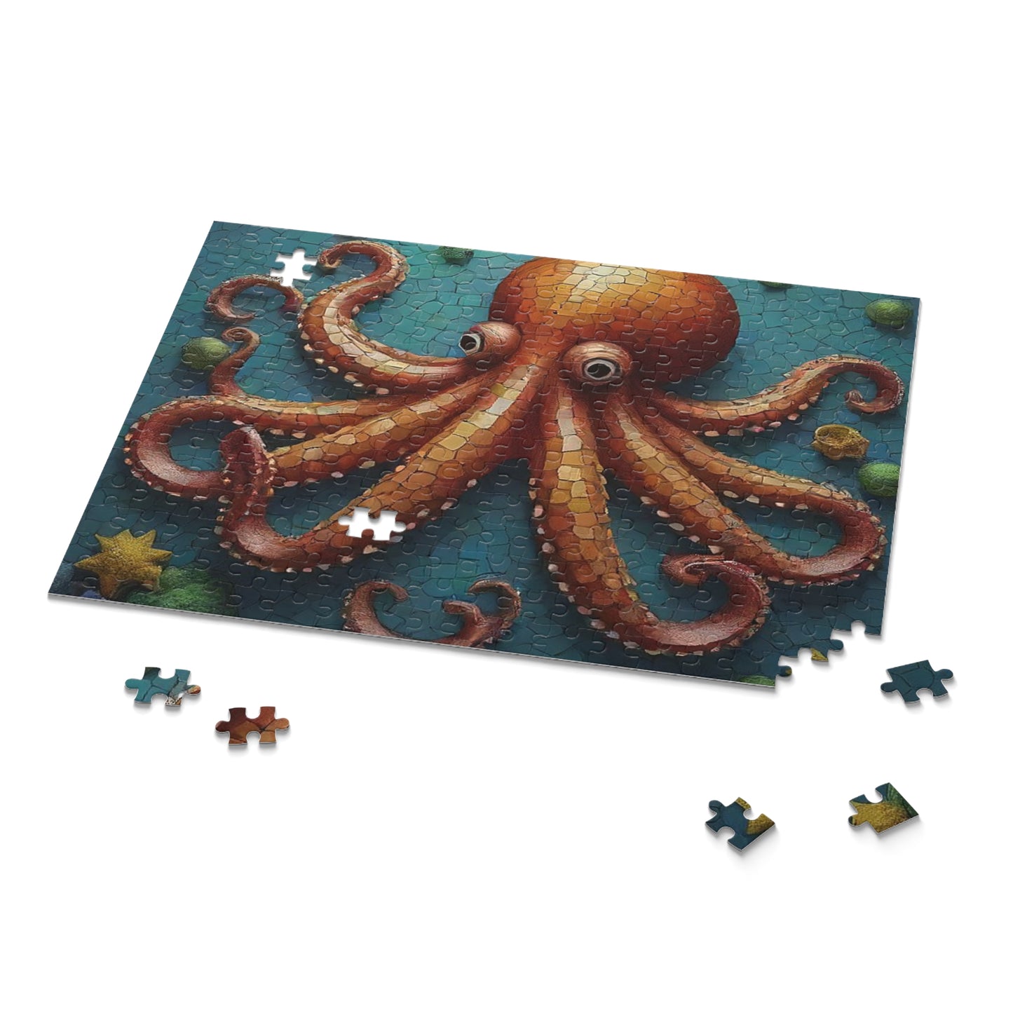 Giant Octopus Puzzle (120, 252, 500-Piece)
