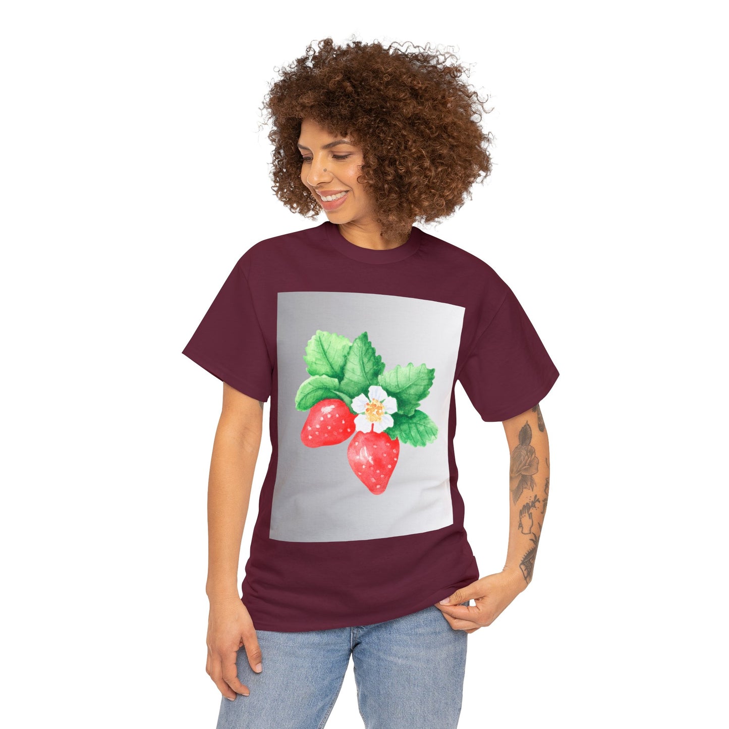 Strawberry flower Tee