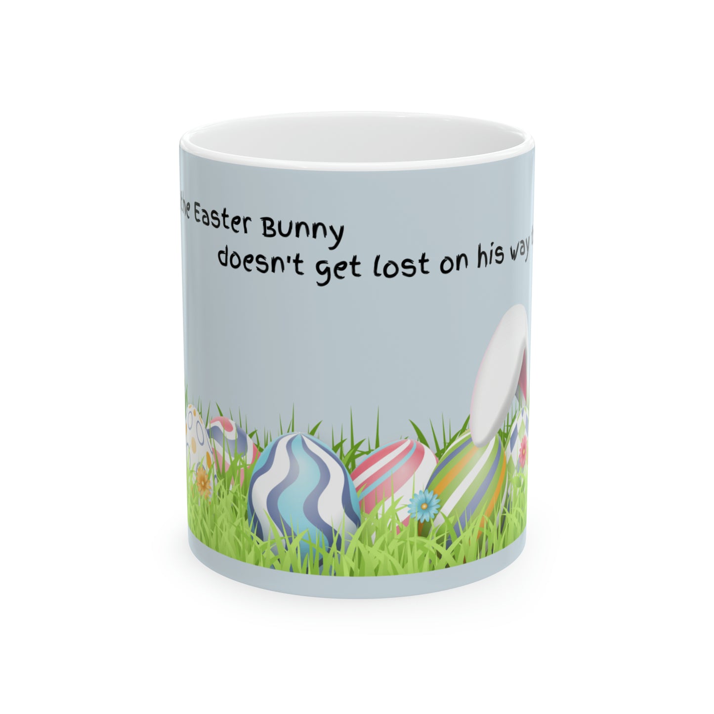 Lost Easter Bunny Mug, 11oz