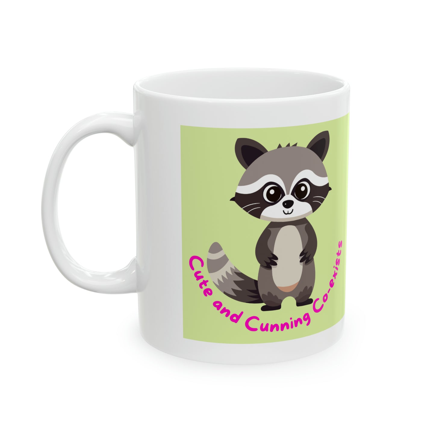 Racoon Mug, 11oz