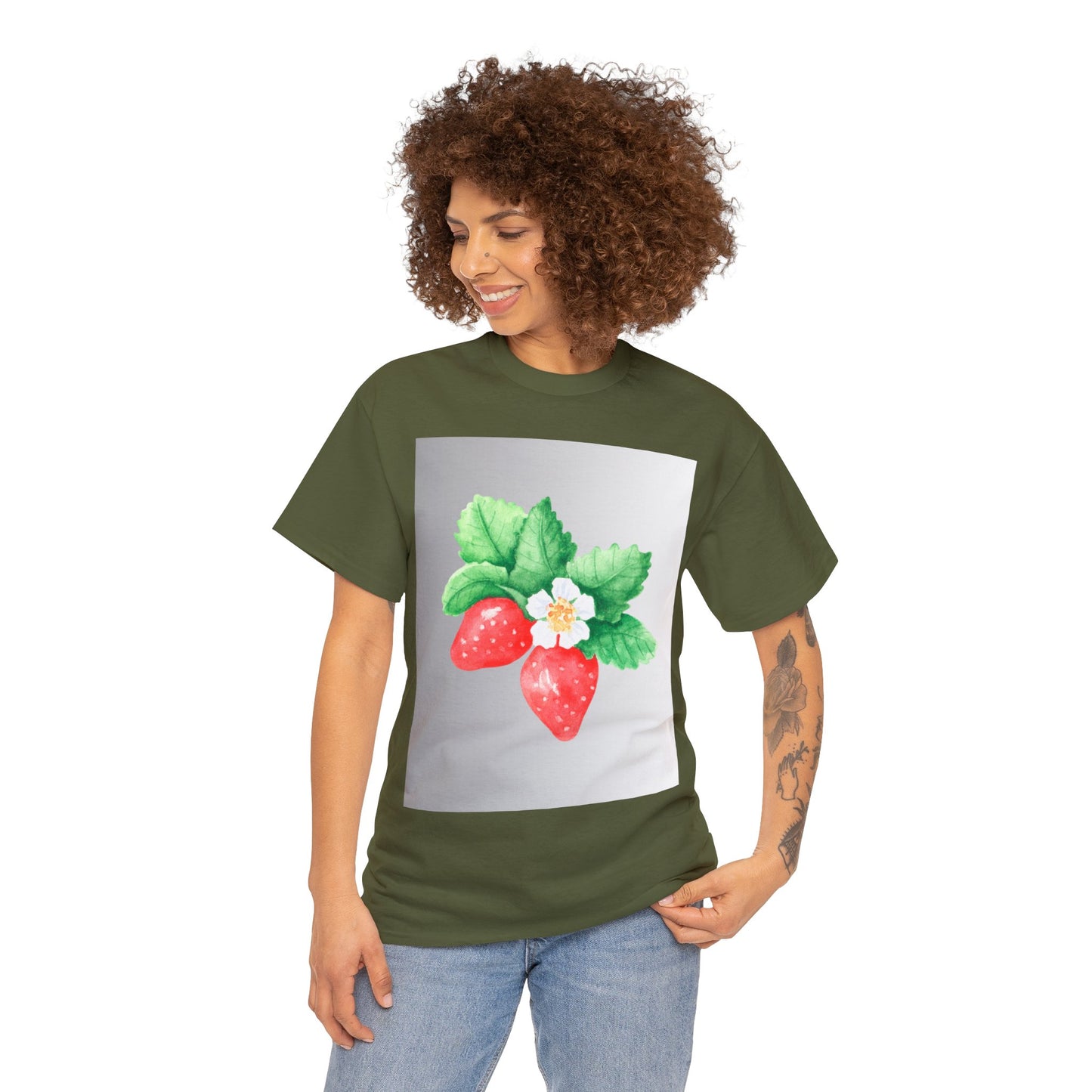 Strawberry flower Tee