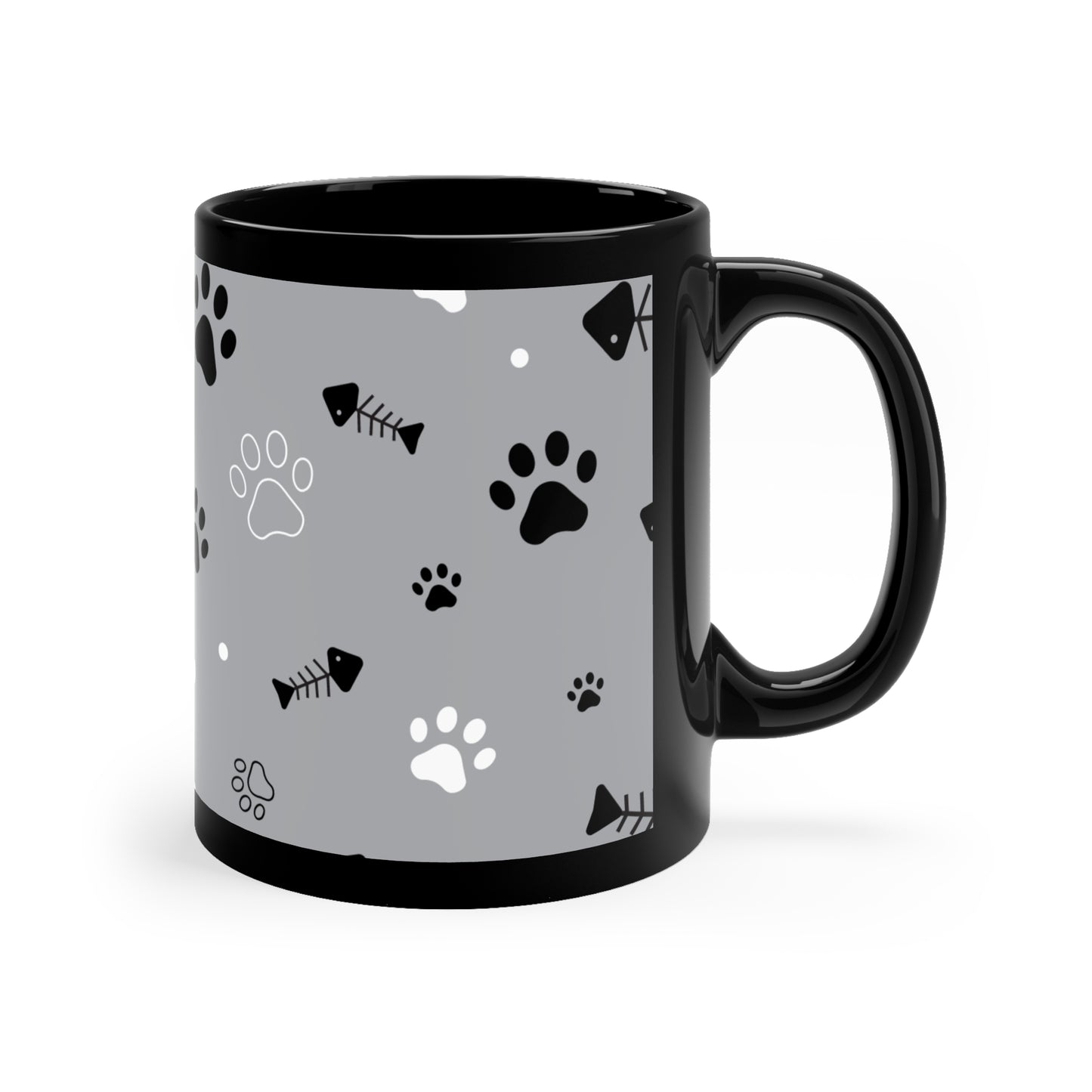 Black Coffee Mug, 11oz