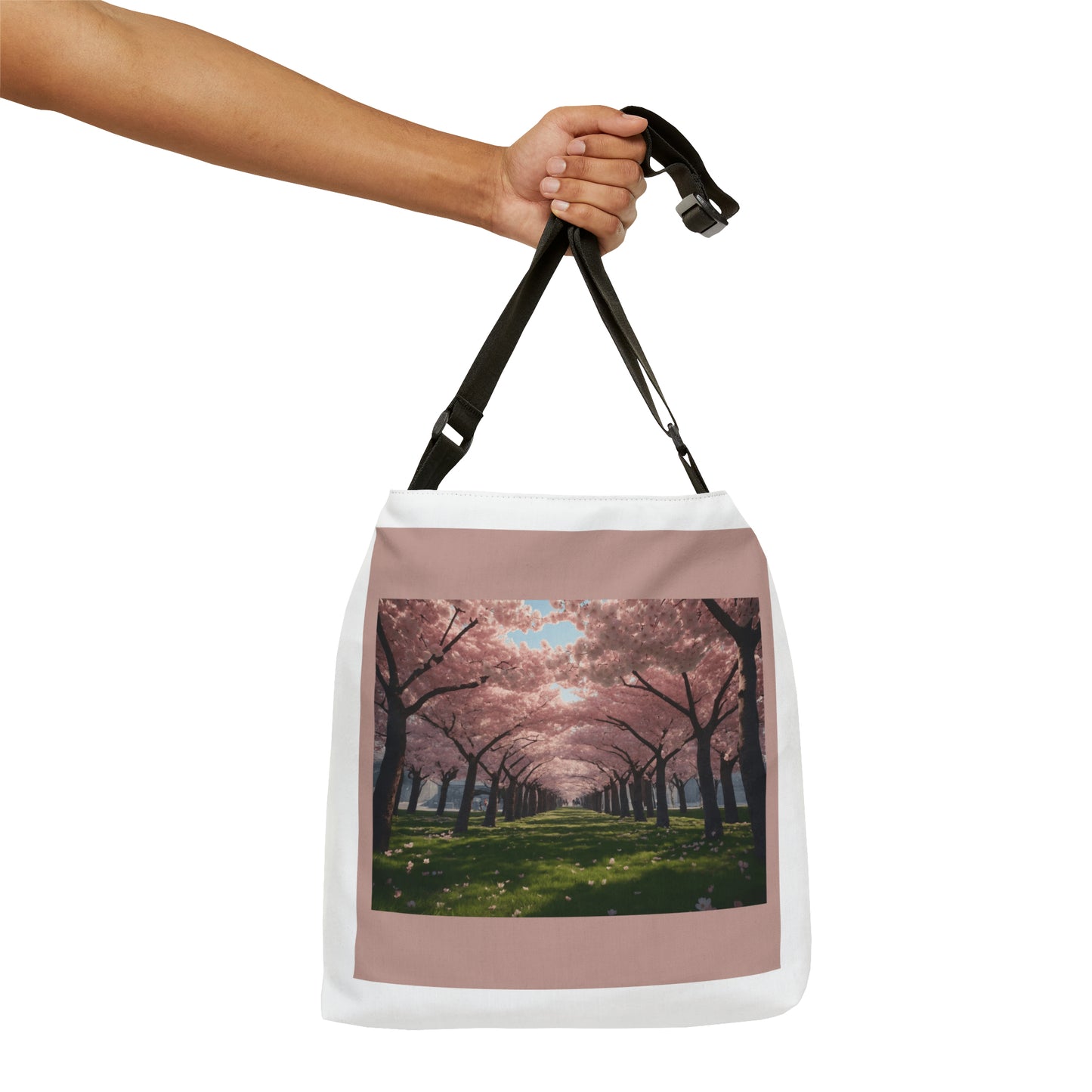 Cherry Blossom Adjustable Tote Bag (AOP)