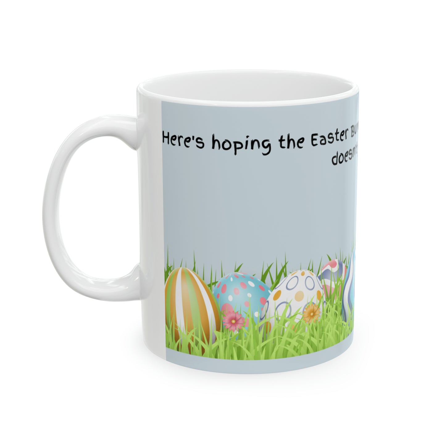 Lost Easter Bunny Mug, 11oz