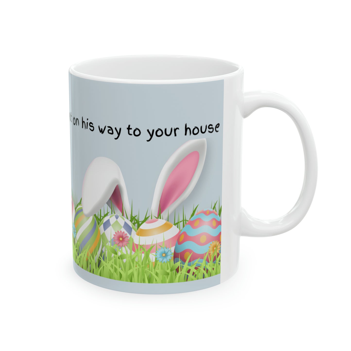 Lost Easter Bunny Mug, 11oz