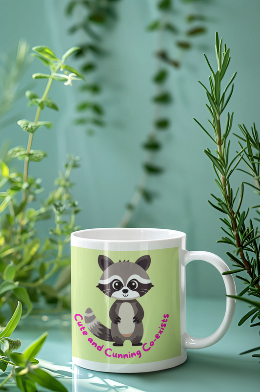 Racoon Mug, 11oz