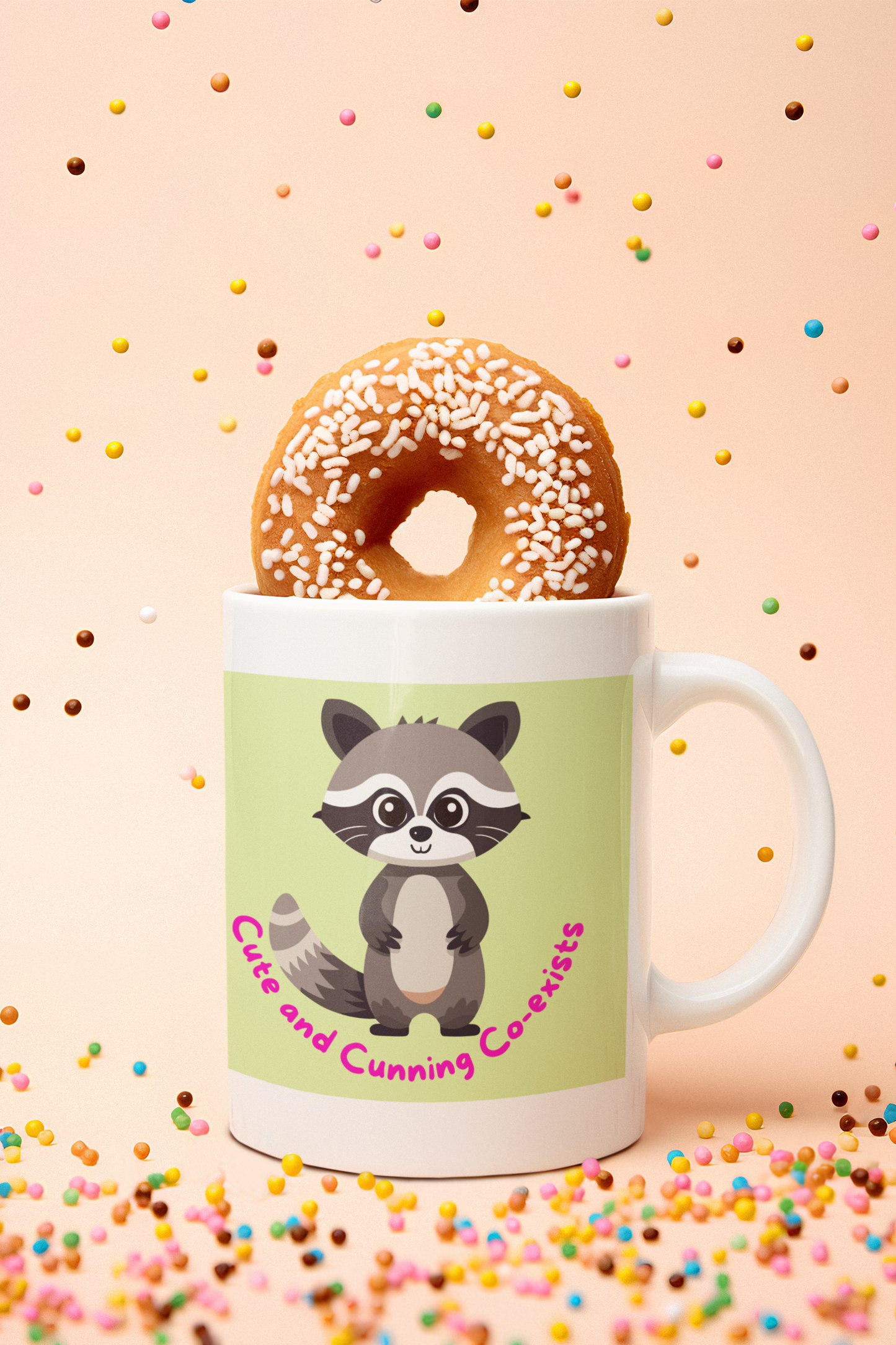 Racoon Mug, 11oz