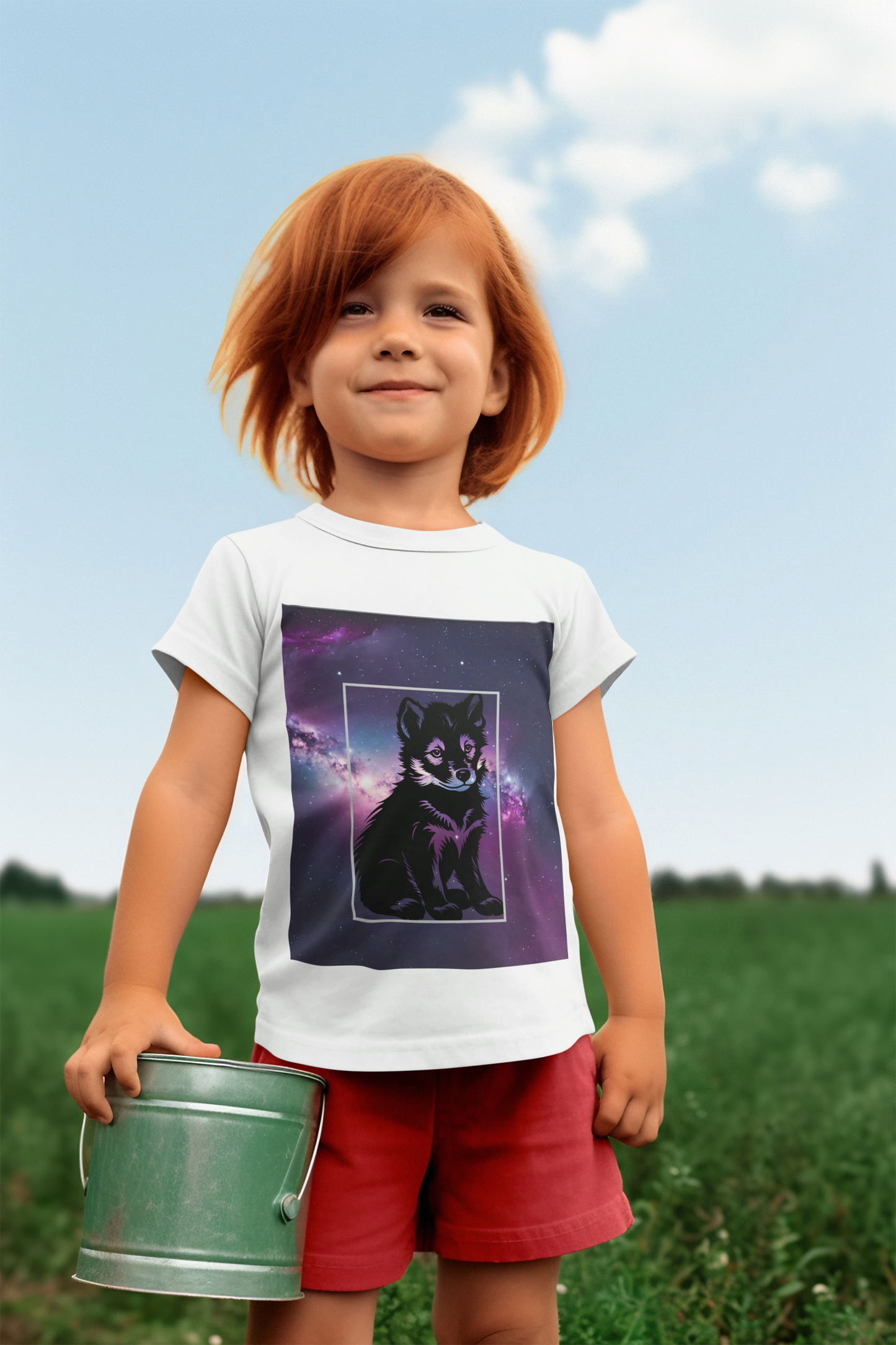 Kids Galaxywolf Tee